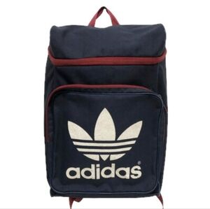 Adidas Dark Blue and Red Men's Backpack